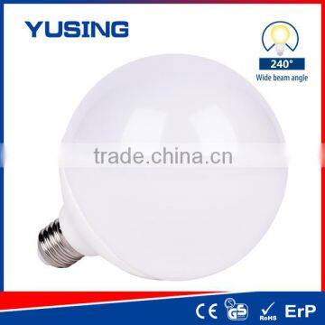 Nice Look Plastic Housing LED Globe Bulb G120 LED E27 15W