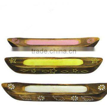 incense holders carved boat model