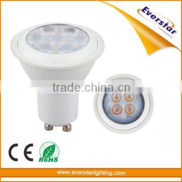 CE & RoHS 230V GU 10 Base 45 Degree Beam angle Warm White LED Spotlights