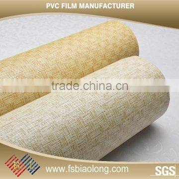 Factory Manufacture self adhesive pvc vinyl film , pvc film , pvc wrapping film