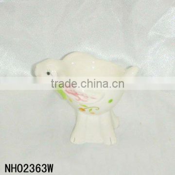 Ceramic Easter rabbit egg cup