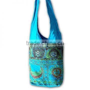 Indian Handmade Embriodery Mirror work Sling Bags