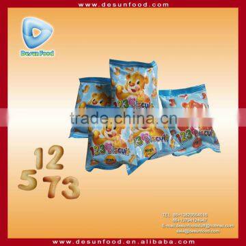 123 cartoon biscuit