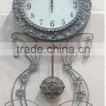 Factory directly hot sell cheap price gift pomotion decorative metal wall clock