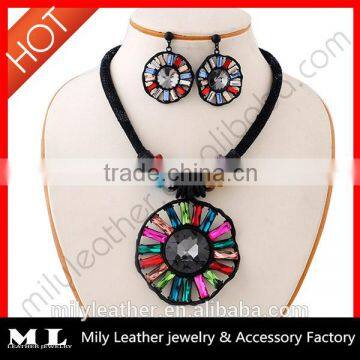 2014 handmade Charm pendant earring jewelry set MLJS 059