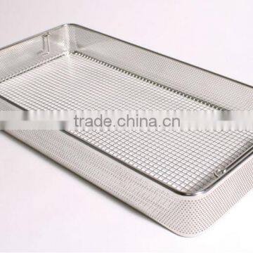 Mesh Sterilization Trays/ Mesh Sterilization Baskets/ Perforated Mesh Sterilization Trays/ Surgical Trays/ Wire Mesh Trays
