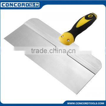 200mm Stainless Steel Taping Knife with Soft Grip, Drywall Taping Knife wallpaper knife