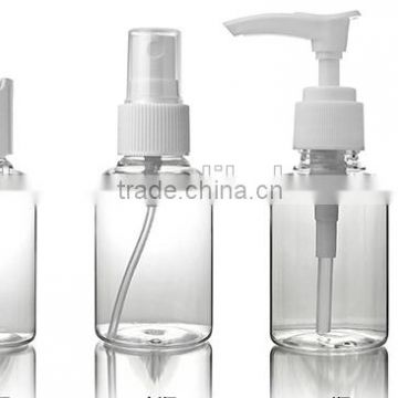 50ml PET plastic cosmetic bottle for shampoo