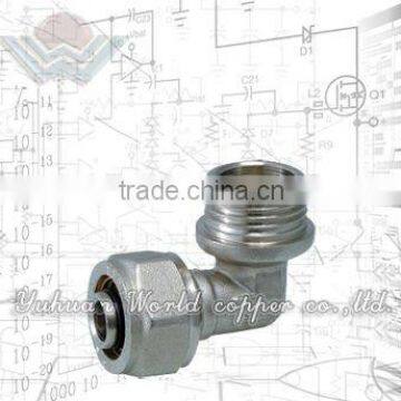 WD-9306 Brass Pipe Fitting Of Elbow Male