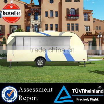 FV-78 New Model Ice Cream Mobile Kiosk Truck Trailers Car Trailer photo-3