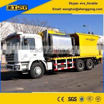 SG HGY5250TFC Asphalt Tank 6CBM, Storage Bin 8CBM Chip Sealer for Sale