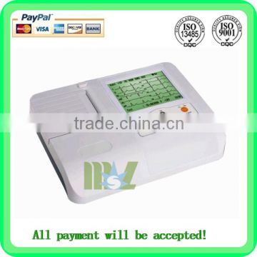 Factory Price Automatic Analysis Digital ECG Machine MSLEC05-4