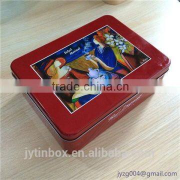 New Fasion Rectangular Tin Box for Coffee