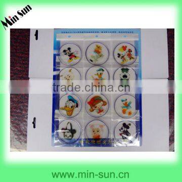 Catoon printing non-slip silicone mat