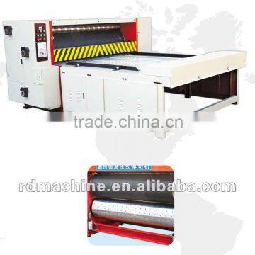 [RD-MQS1200-1600]Semi automatic corrugated box rotary die cutter