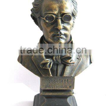 DEDO high quality resin head sculpture of Schubert