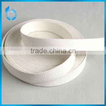 Ribbon making factory customs garment accessories band white webbing for snap -open bottom