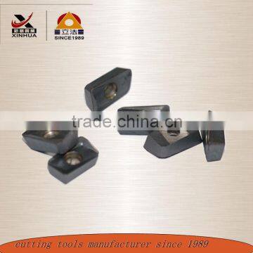 28 years carbide insert manufacturer with coated indexable milling insert