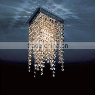 crystal mini pendant K9 crystal chandelier lighting fixture for hotel room United States America UL