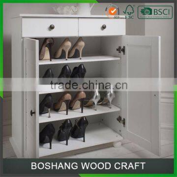 Essential Home Fueniture Closed Wooden Shoe Rack photo-5