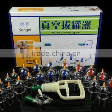 Traditional Chinese Acupunture Vacuum Cupping Therapy Cupping With CE Certificate