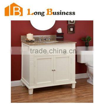 LB-LX2088 New and popular solid wood bathroom vanity with leg