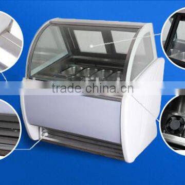 Refrigerated Ice Cream Display Counter