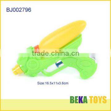 New hot kid toy 16cm green happy plastic water spray gun