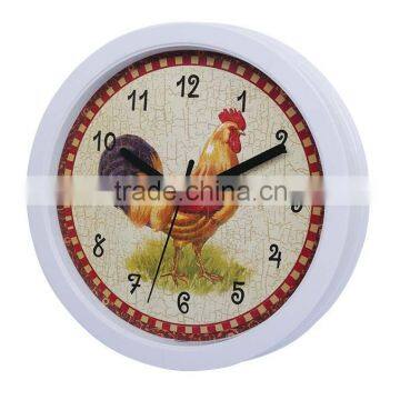 2015 Plastic Frame Wall Clock For Promotion