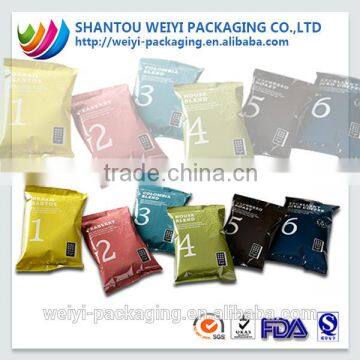 china supplier custom small plastic aluminium foil biscuit packaging