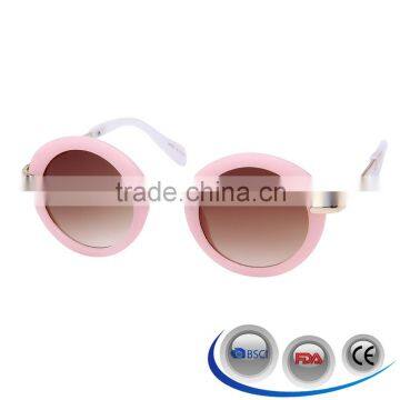 New 2016Round Sunglasses Women Brand Designer Eyewear UV400 Sun Glasses
