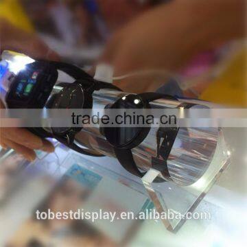 Modern Design Acrylic Plexiglass Watch Display, Bracelet Bangle Stand