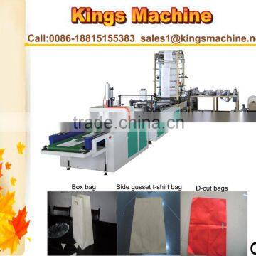 New Design Nonwoven Fabric Flat Bag Making Machine For Shopping Bags(Kings brand)