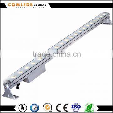 ip68 led wall washer rgb dmx light bar , wall wash outdoor rgb led