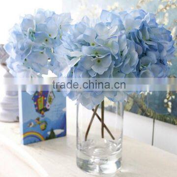 White hydrangea artificial wedding flowers wall decoration