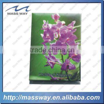 Souvenir Printing Custom Flower Tin Fridge Magnet Sticker