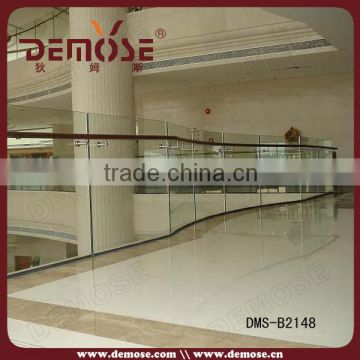 High quality glass fixing handrail