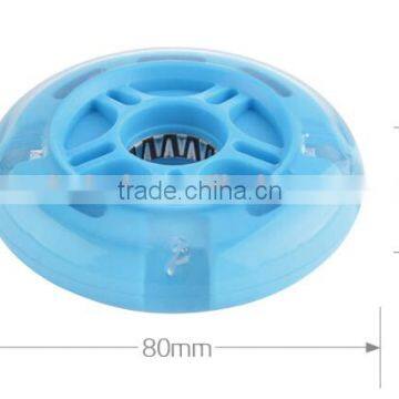 76*24mm LED 3 Inches Small pu Scooter Wheel With Light