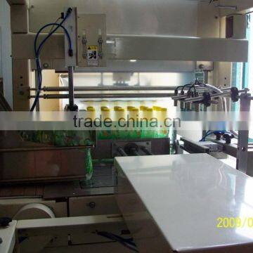 Automatic PP PE POF PVC film Shrink Wrapper for Bottles, cans, jars, bricks