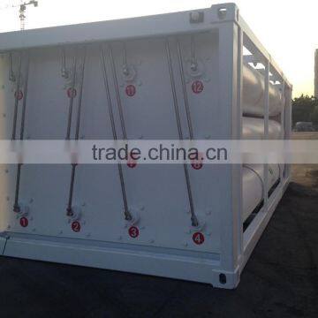 ISO11120 20feet OD559mm 12tubes CNG Semi Trailer photo-2