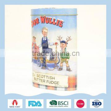 Traditional Pictures Tin Can for Biscuit Packaging photo-2