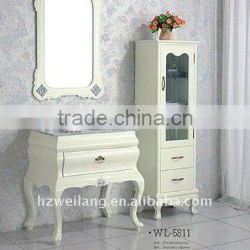 2011 Hot sell European Antique Solid Wood Bathroom Vanity