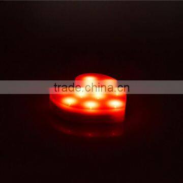 valentine decoration heart shaped LED