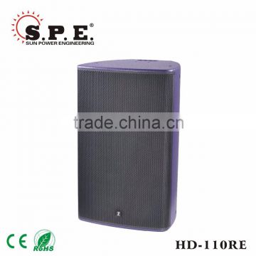 spe audio professional 2-way speaker 10inch 600w for night club HD-110RE