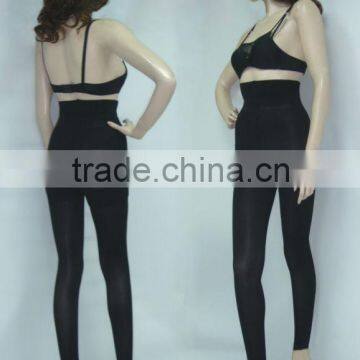 SP-4311R Bio Ceramic High Waist Slim & Lift Footless Tights