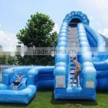 Giant infaltable water slide