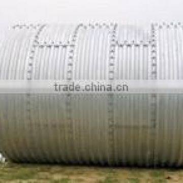 water tank and storage semicircle corrugated galvanized steel pipe for bridge building material