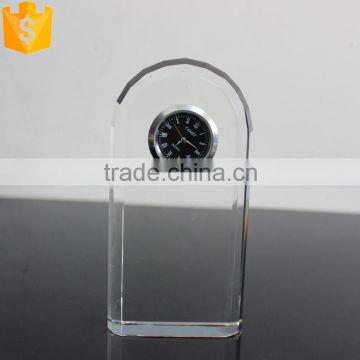 transparent crystal clock gifts best desktop decoration