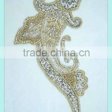 Fashion bridal accessory sew on dress applique RM330