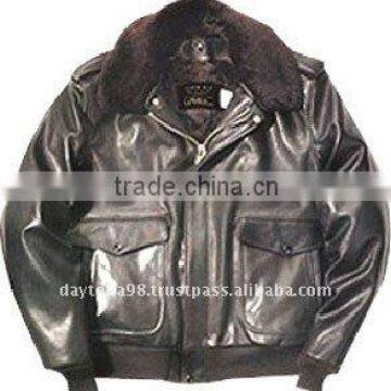 DL-1654 Leather Winter Jacket